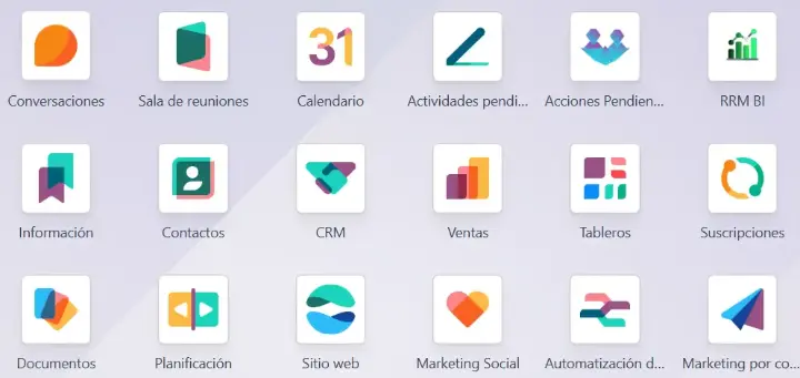 Módulos Odoo - RRM Consultoría